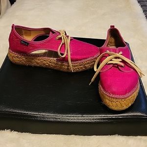 Gaimo espadrilles Handmade in Spain with jute platform Size 37